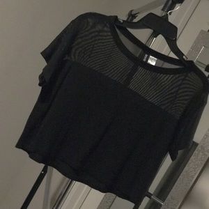 Black casual top ✨